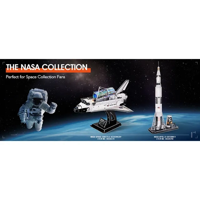 Nasa Discovery 3D Puzzle (ALGT-DS1057H) - 126 pcs
