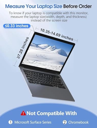 S100 - 11.6 inch 1080P Laptop Screen Extender