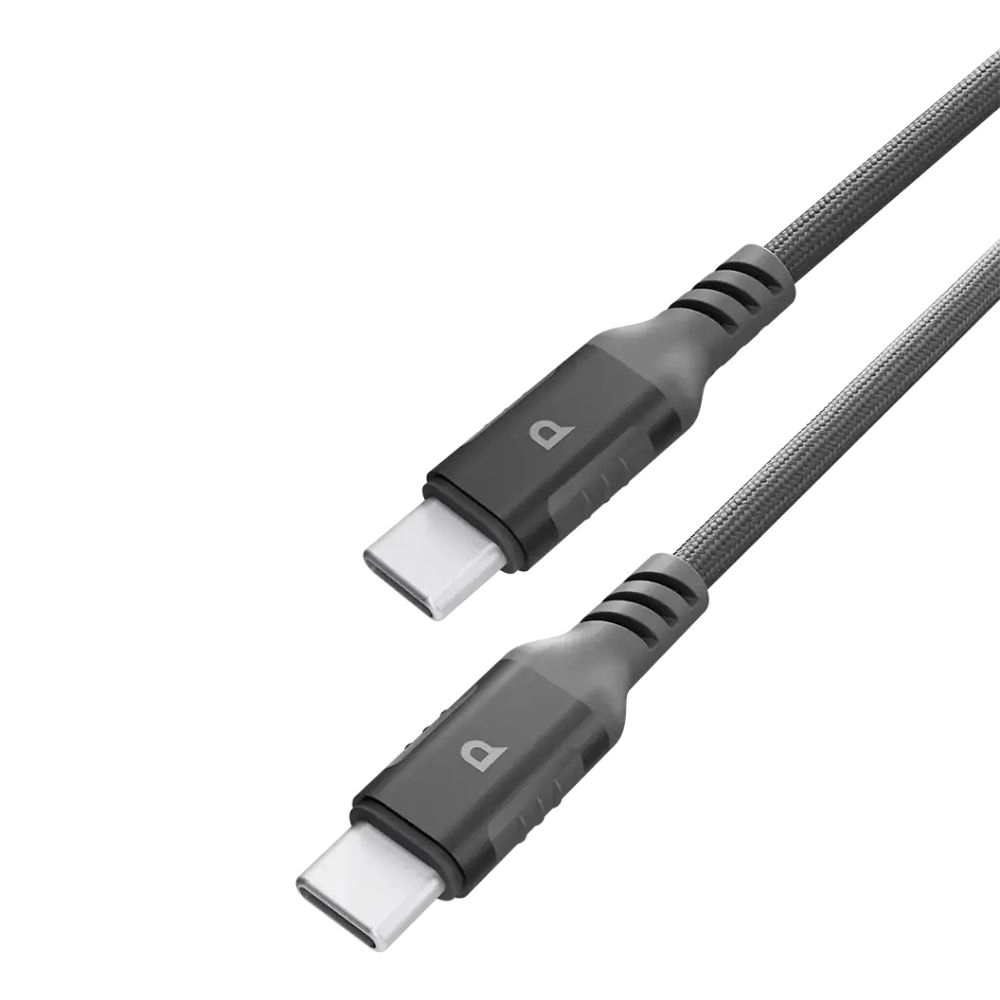 Powerology Power Sync Weave 60W Cable USB-C to USB-C 1.2m