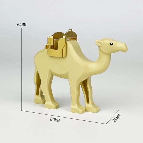 Animal Mini Figures - Elephant Elk Camel Horse 11pcs
