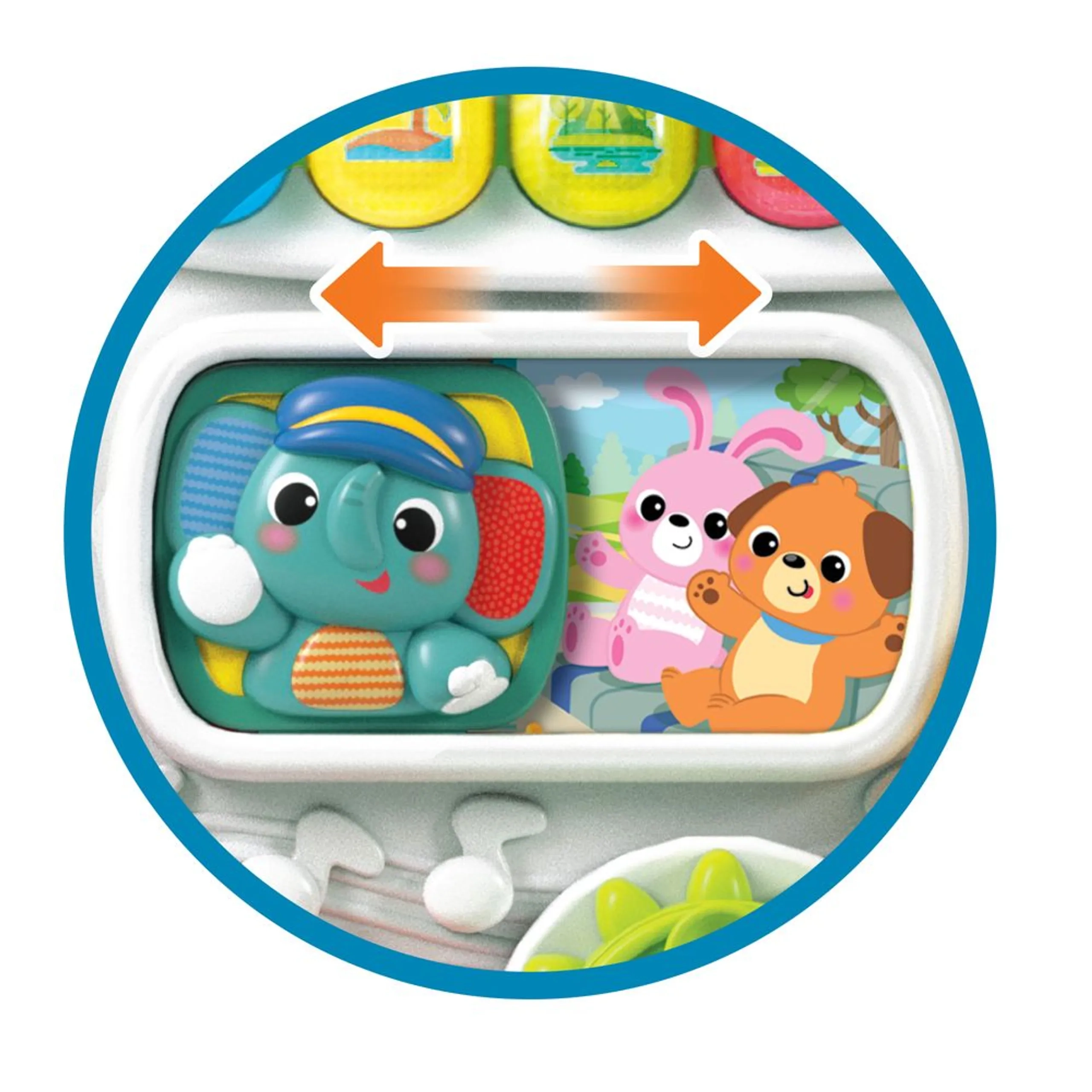 Adventure Walker Ride-On Train - 3 levels of play