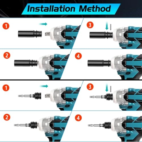 Cordless Impact Wrench - 380N.m 1/2"