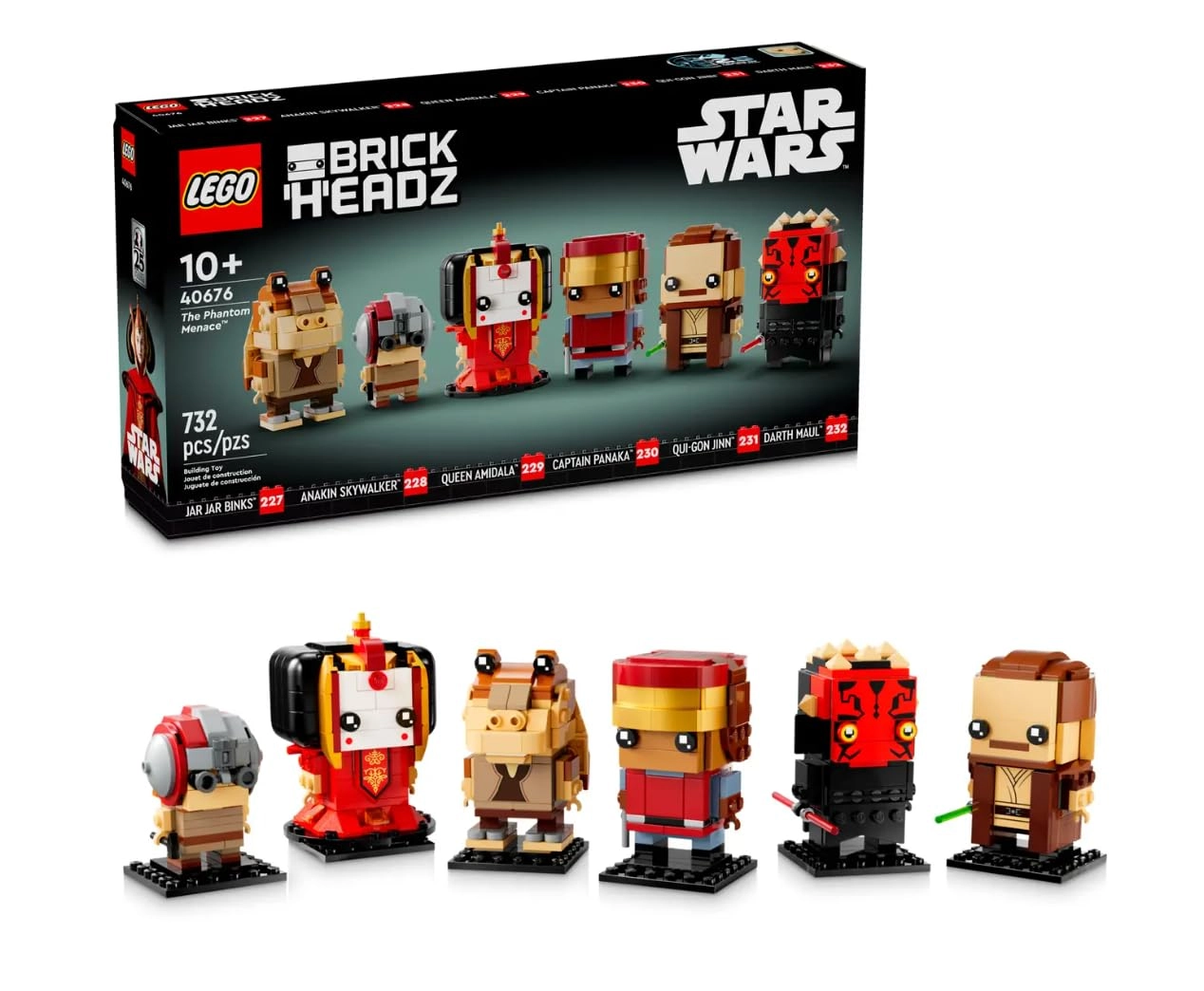 Star Wars BrickHeadz The Phantom Menace (40676)