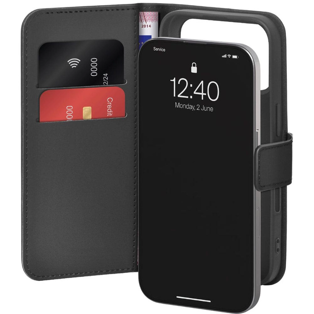 PURO Eco-Leather Case Wallet Stand for iPhone 17 Pro Max