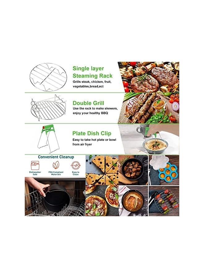 Air fryer silicone liner pot - Silicone 6 piece(s)