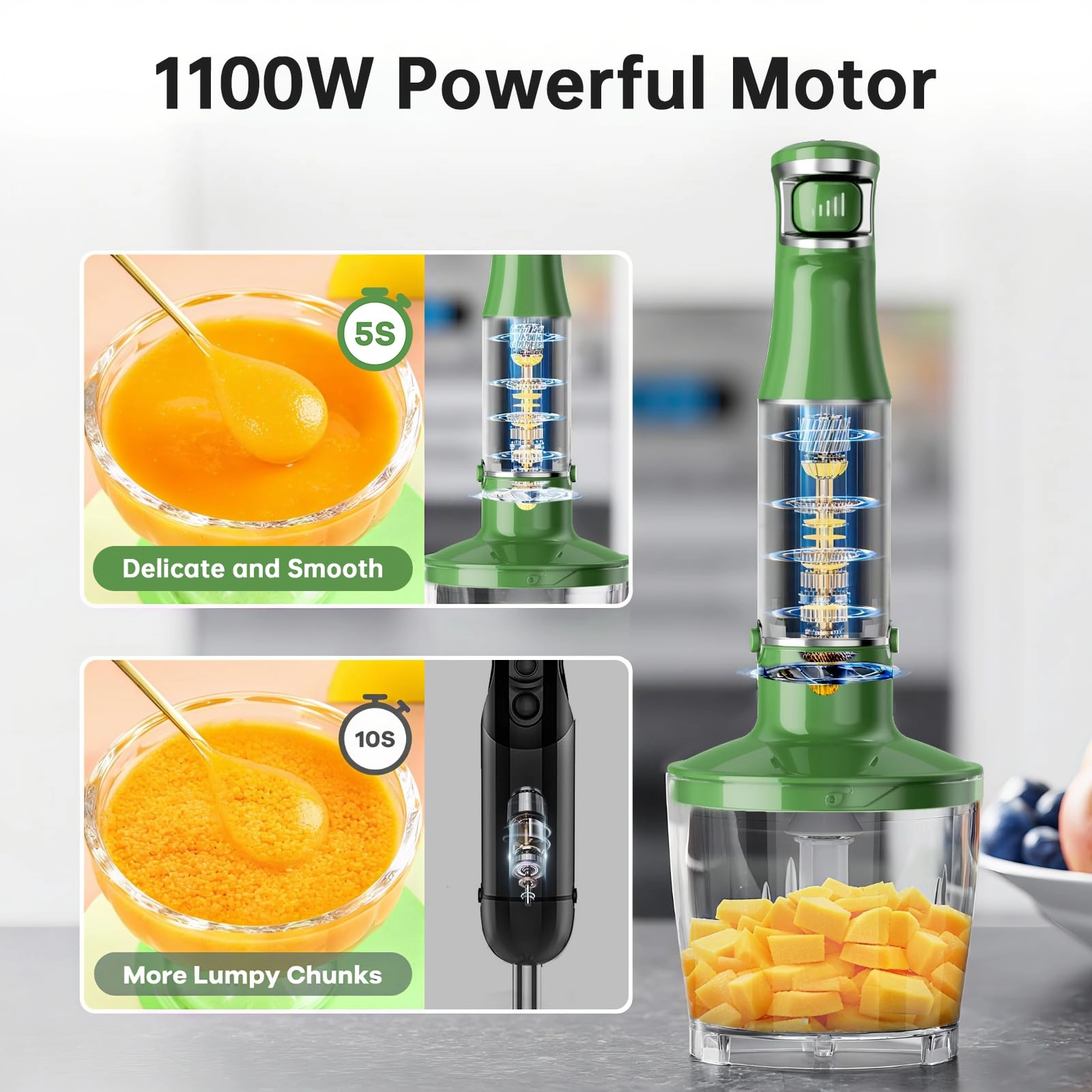Immersion Blender - 1100W