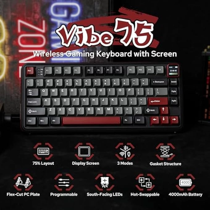 VIBE75 V2 - QWERTY Wireless