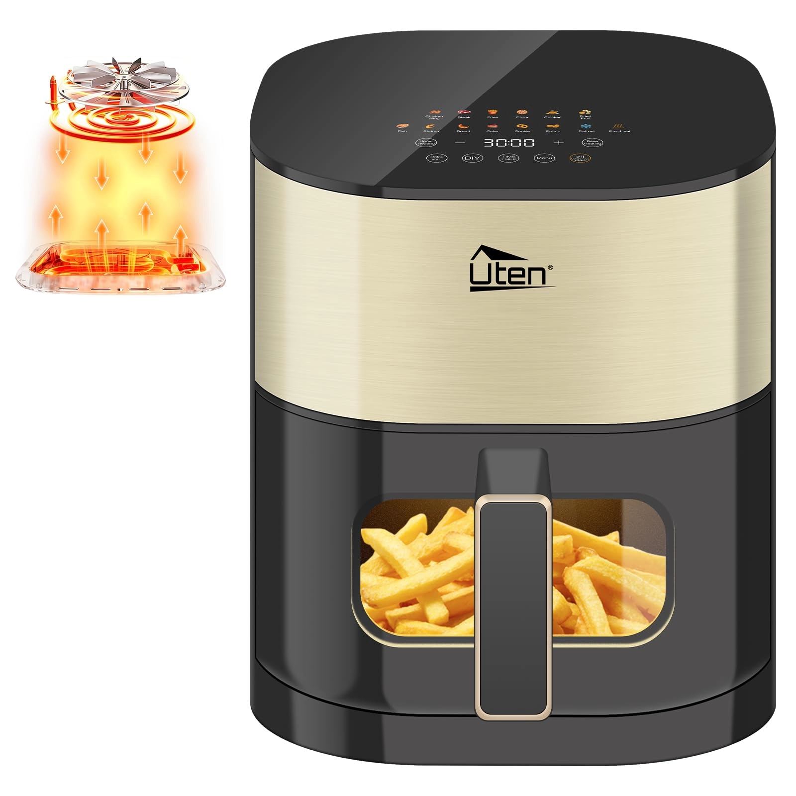 Uten Hot Air Fryer XXL E2400-1
