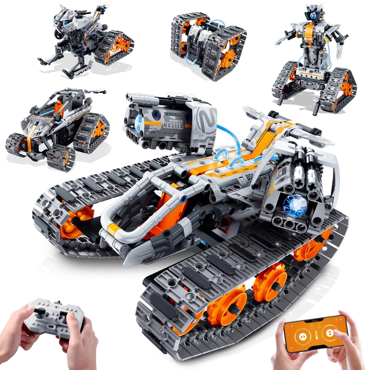HiWEEGO 5 in 1 Robotic Building Kit - 6 years+