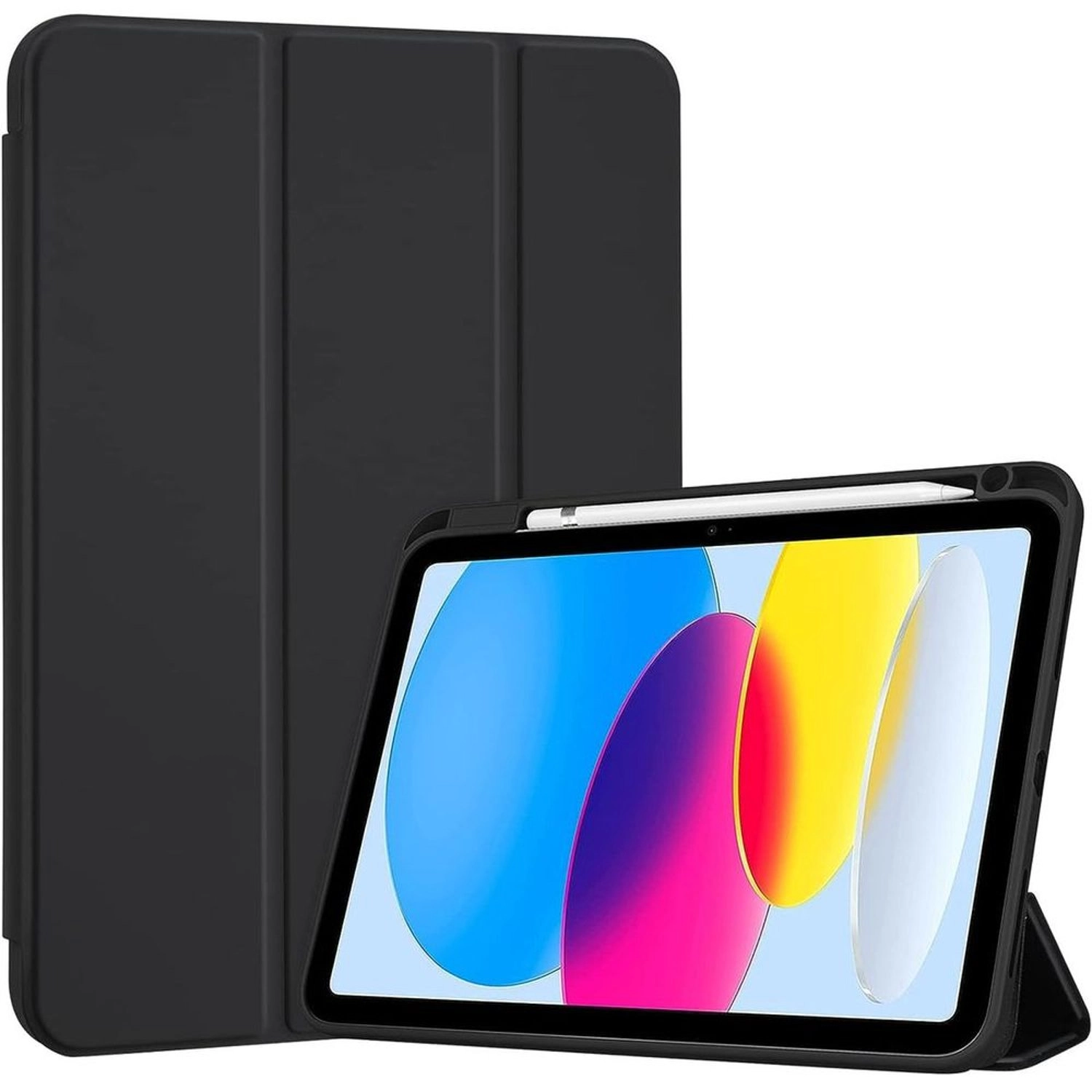 Trifold Stand Case with Pencil Holder for iPad 10.9-inch (10th Gen)