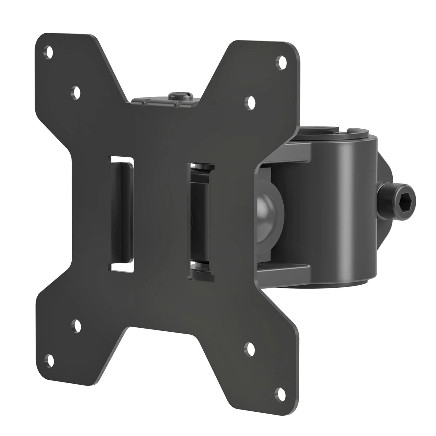 Suptek Single Head and Plate Vesa Pole Mount Bracket - 1 27inch 75x75mm 100x100mm