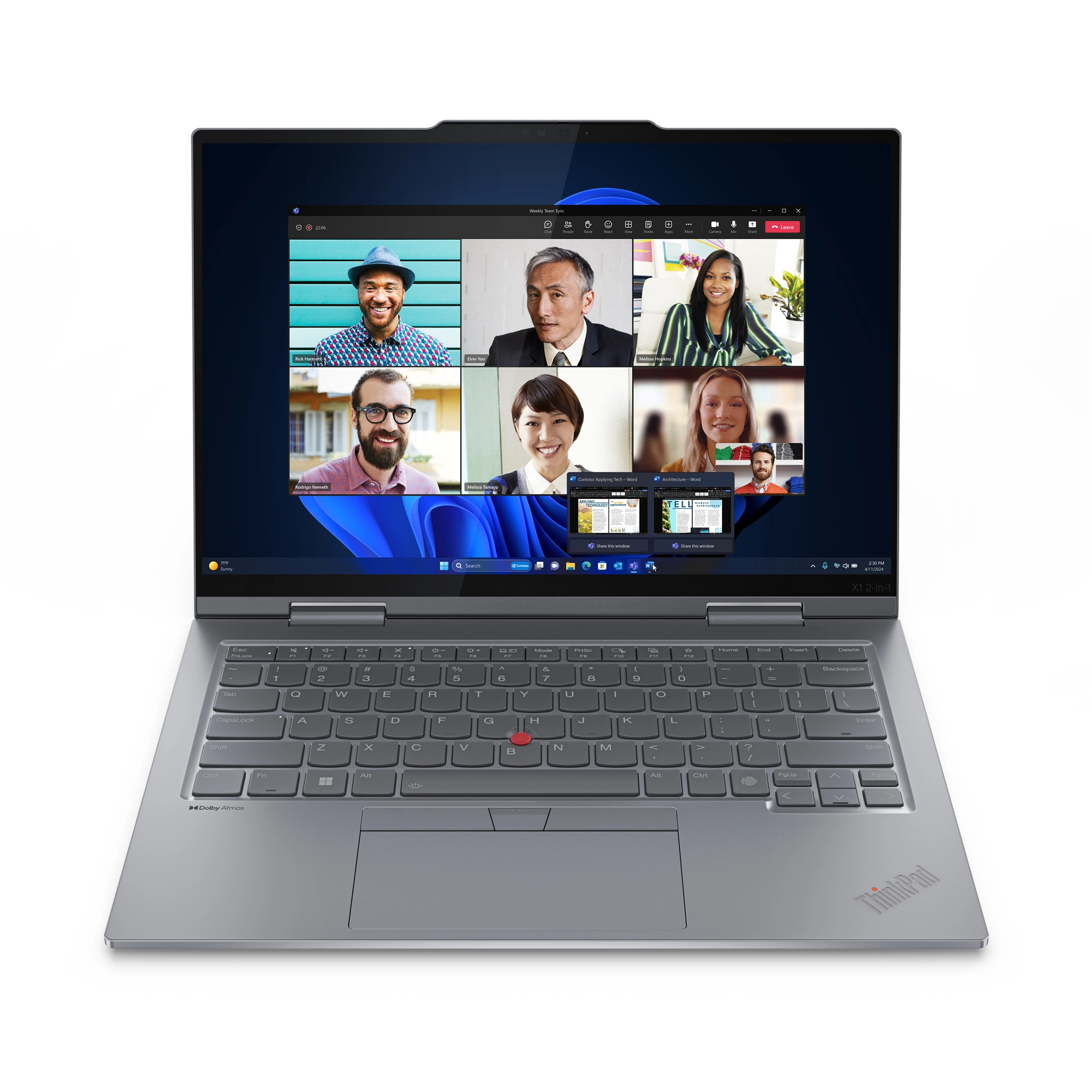 Lenovo ThinkPad X1 2-in-1 Gen10 U7-258V - 14'' Ultra 7-258V 32GB 1TB SSD