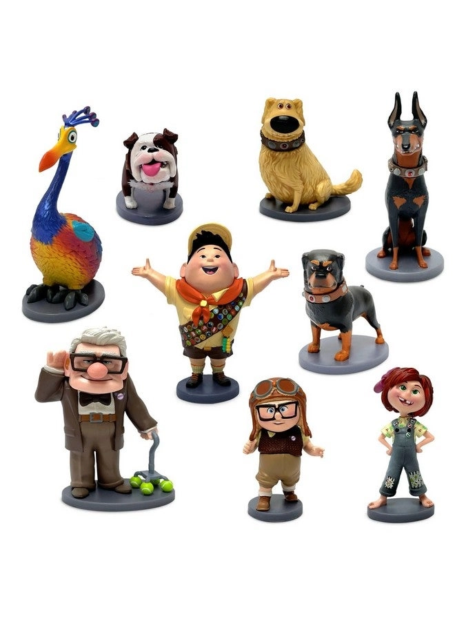 Disney Store Deluxe Figure Play Set (Up) - Set of 9 Detailed Figures