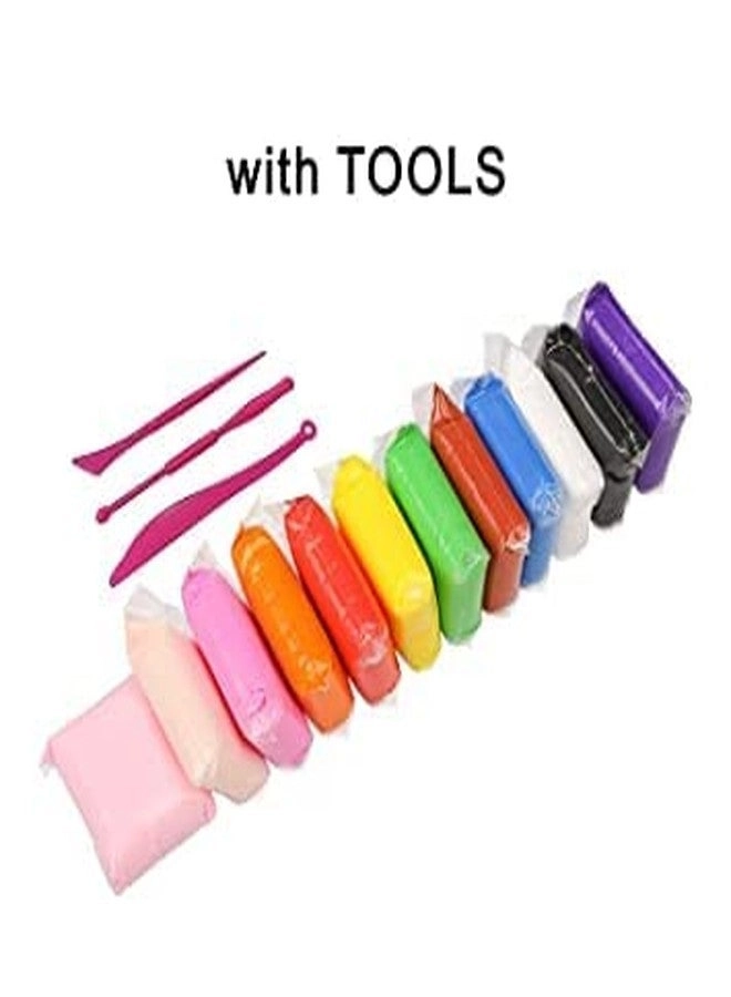 Air Dry Super Clay - 12 pcs.