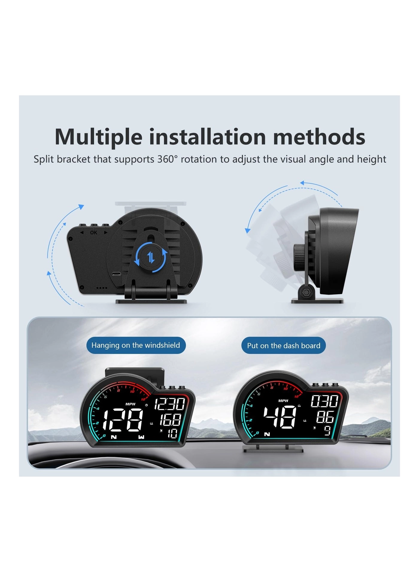 USB Digital Speedometer