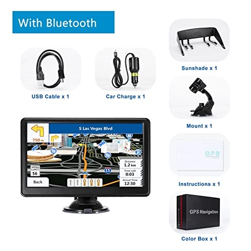 735 GPS Navigator for Trucks - 7 inch 256MB+8GB