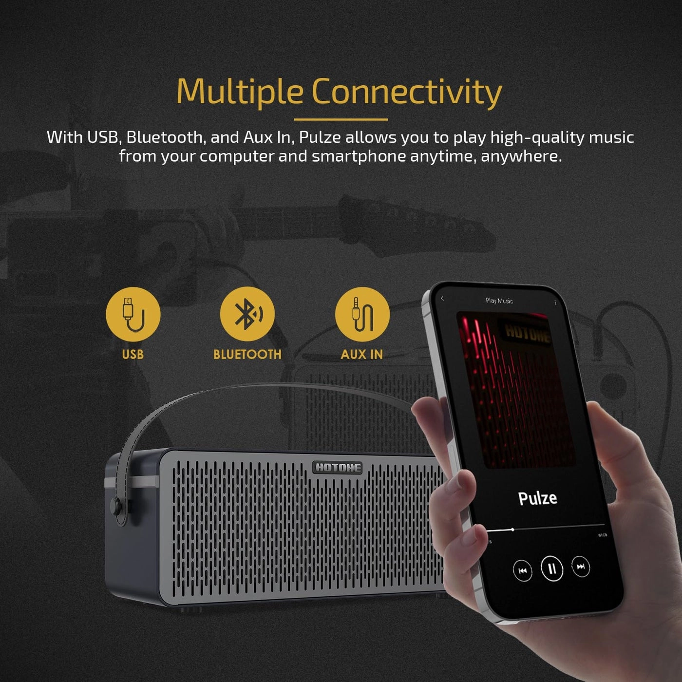 Pulze - 30W Portable Modeling Amplifier