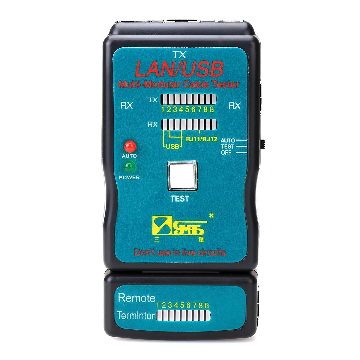 anputaike CT-168 - RJ45 RJ11 USB BNC RCA Coaxial manual test