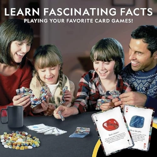 Rock And Mineral Card Games Geology - 5 - 15 years Over 75 pieces