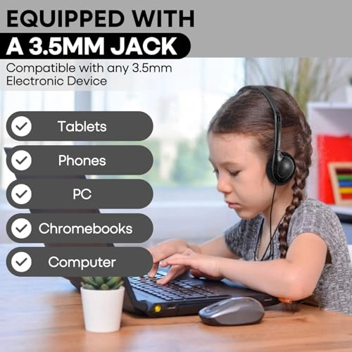 GS857 Wired Headphone 100 Pack