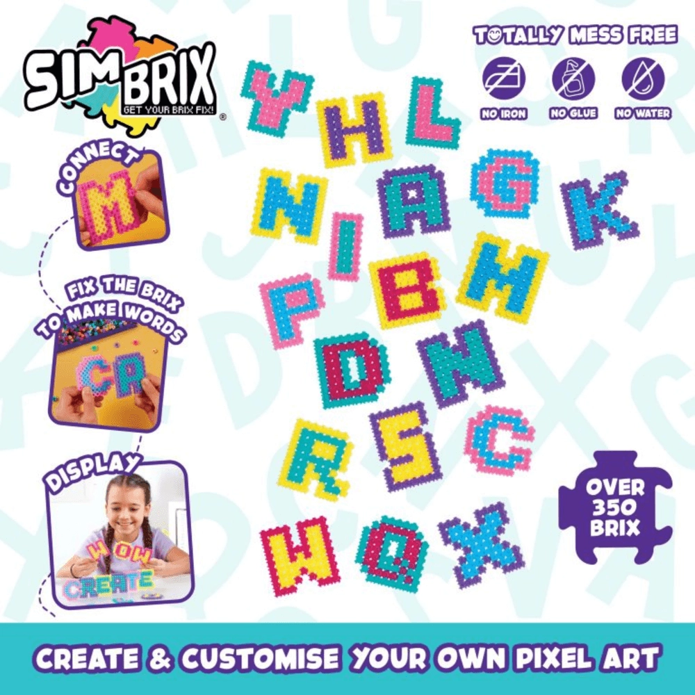Alphabrix - Suitable for 5 to 8 years 350+ pieces