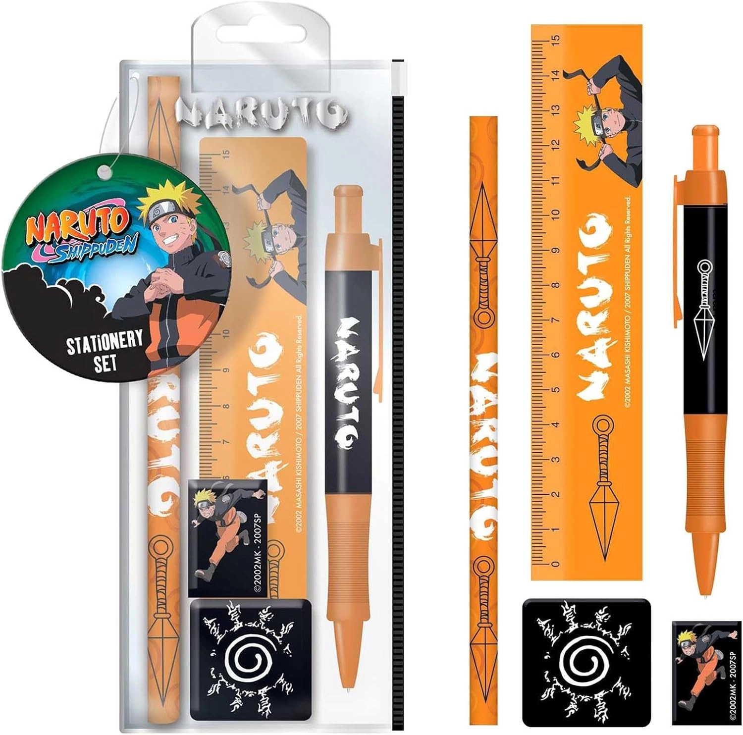 GEEKAY Naruto Uzumaki Stationery Set