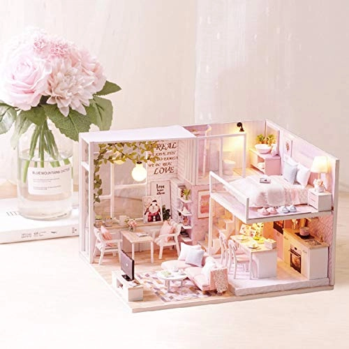 DIY Miniature Dollhouse Kit - 1/24