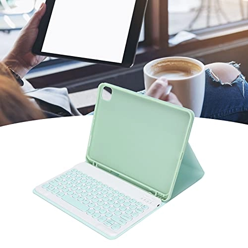 Wireless Keyboard - 10in Green round cap