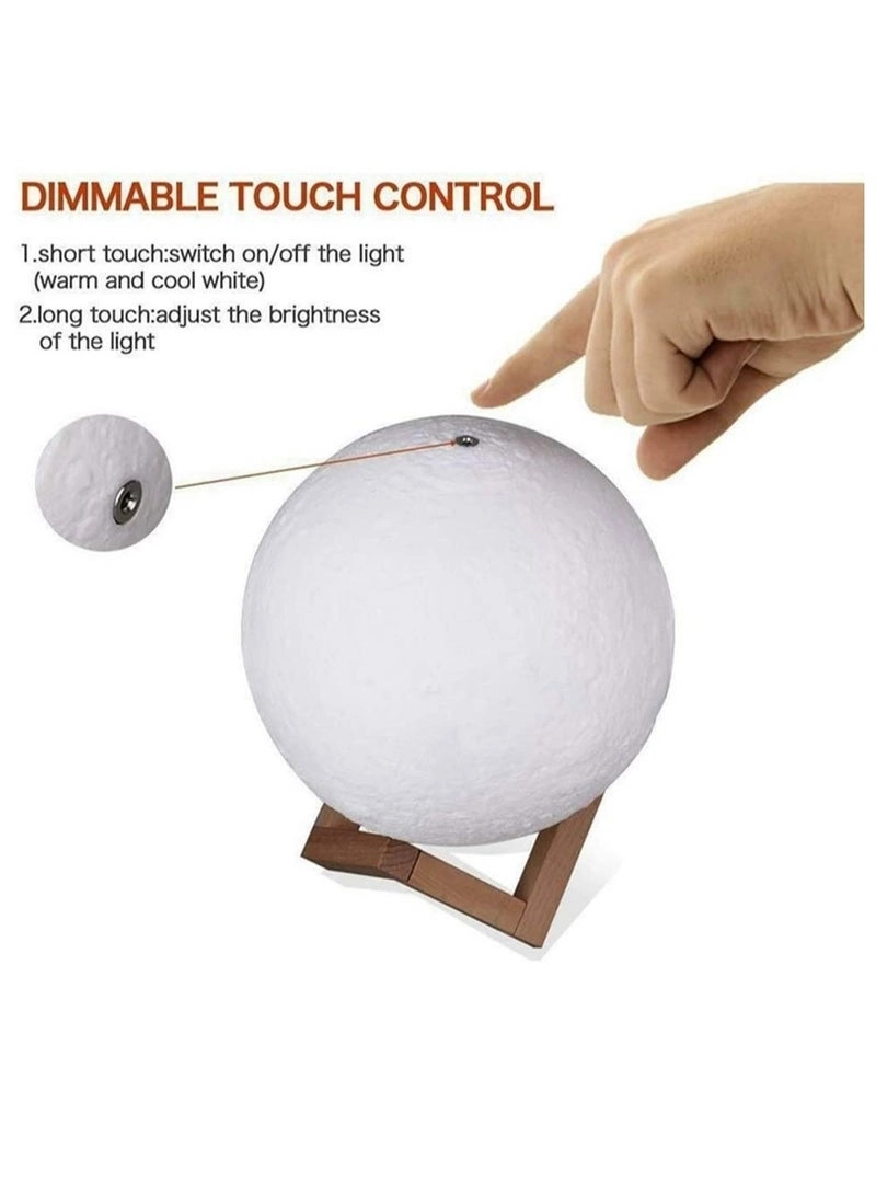 Moon Lamp Quran Speaker - 7-Color LED