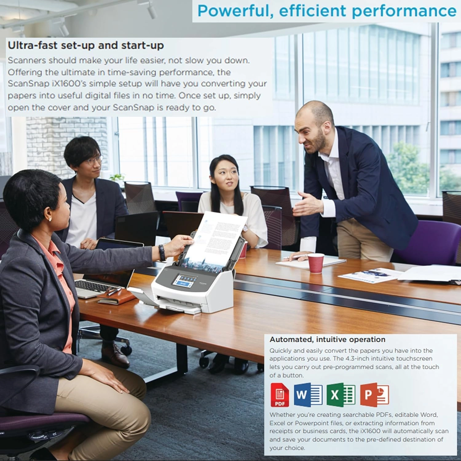 iX1600 - Desktop Double Sided WiFi