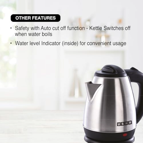 Cool Touch Stainless Steel Electric Kettle