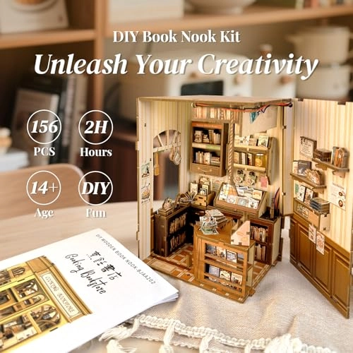 Book Nook Kit - Cooking Bookstore