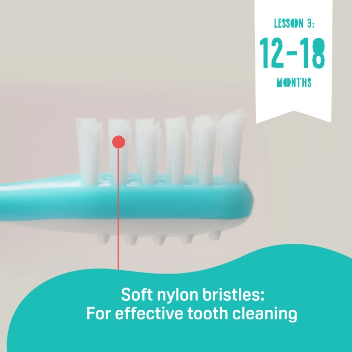 Training Toothbrush L-3 11786 - 1+ Pink