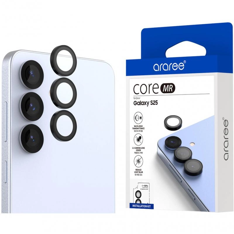 Privacy Aluminum Metal Frame Screen Protector for Samsung Galaxy S25 Edge