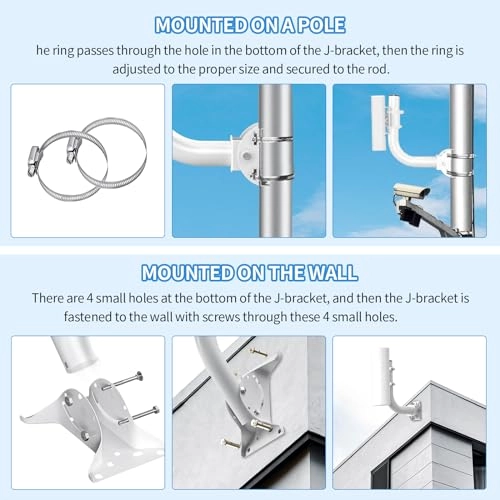 Wireless Bridge Mount Bracket - 4 Pack