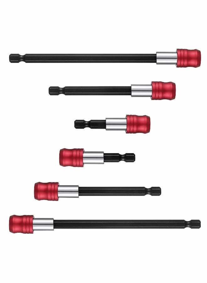 Magnetic Bit Holder - 2 inch/ 60 mm, 4 inch/ 100 mm, 6 inch/ 150 mm 1/4 Inch Hex Shank