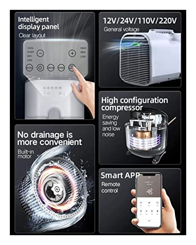 Camping Air Cooler - 1500W Portable