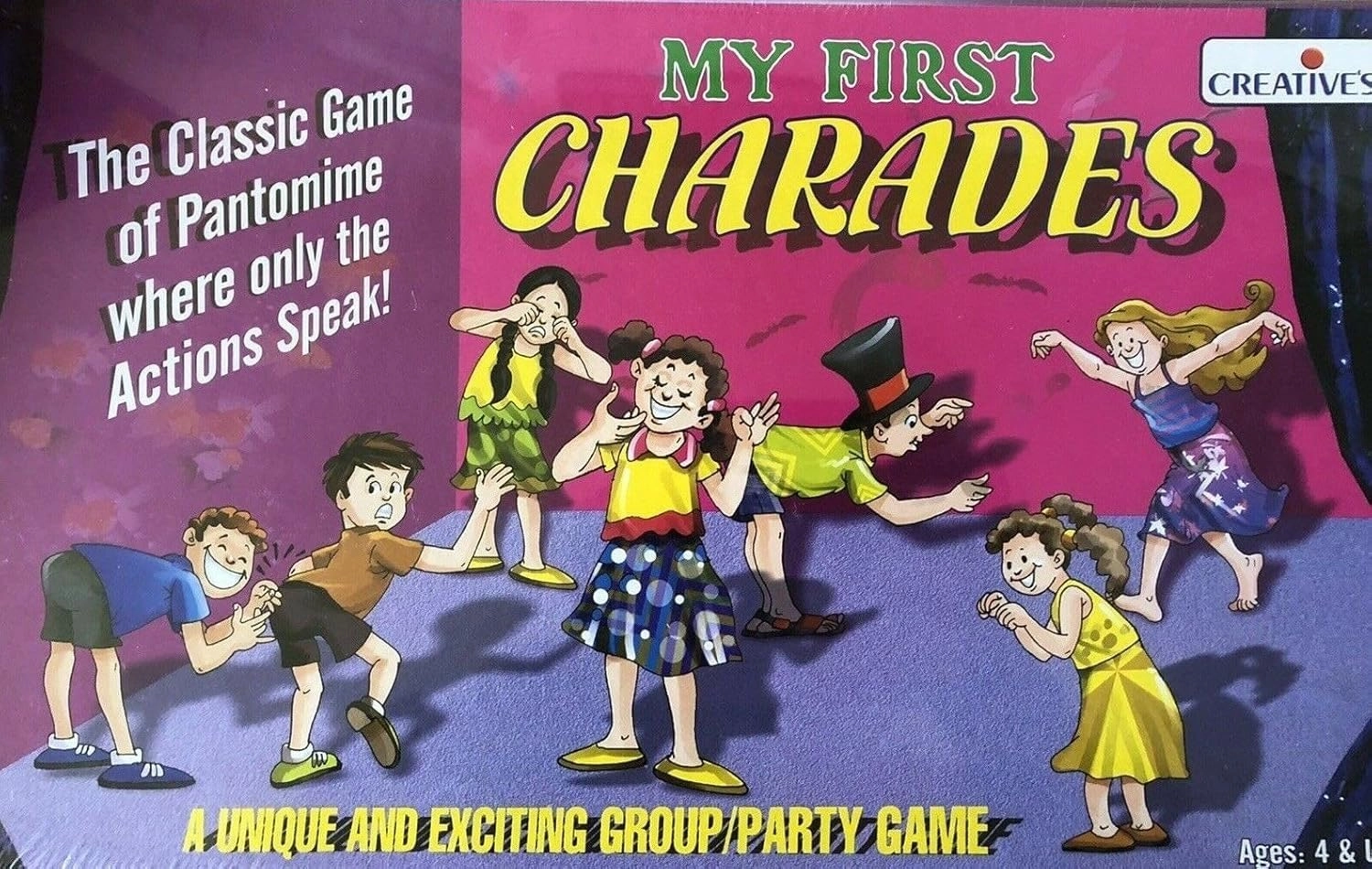 Creative's My First Charades - 4 years and up 132 pieces