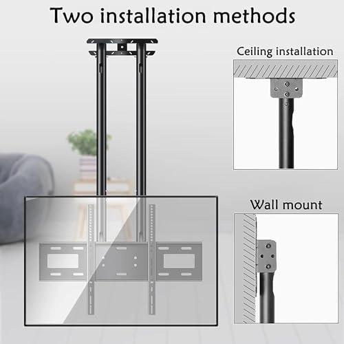 TV Ceiling Mount - 80kg 37-85 inch
