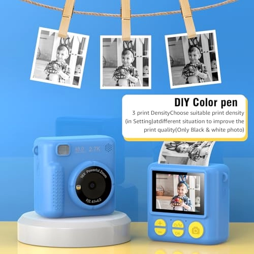 Z12 - Instant Print Camera 1080P Pink