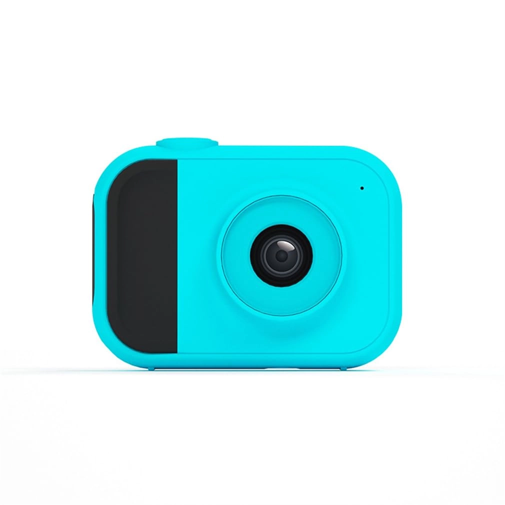 DAUTAI Min Kids Digital Camera - 2.0-Inch HD Screen 32GB Blue