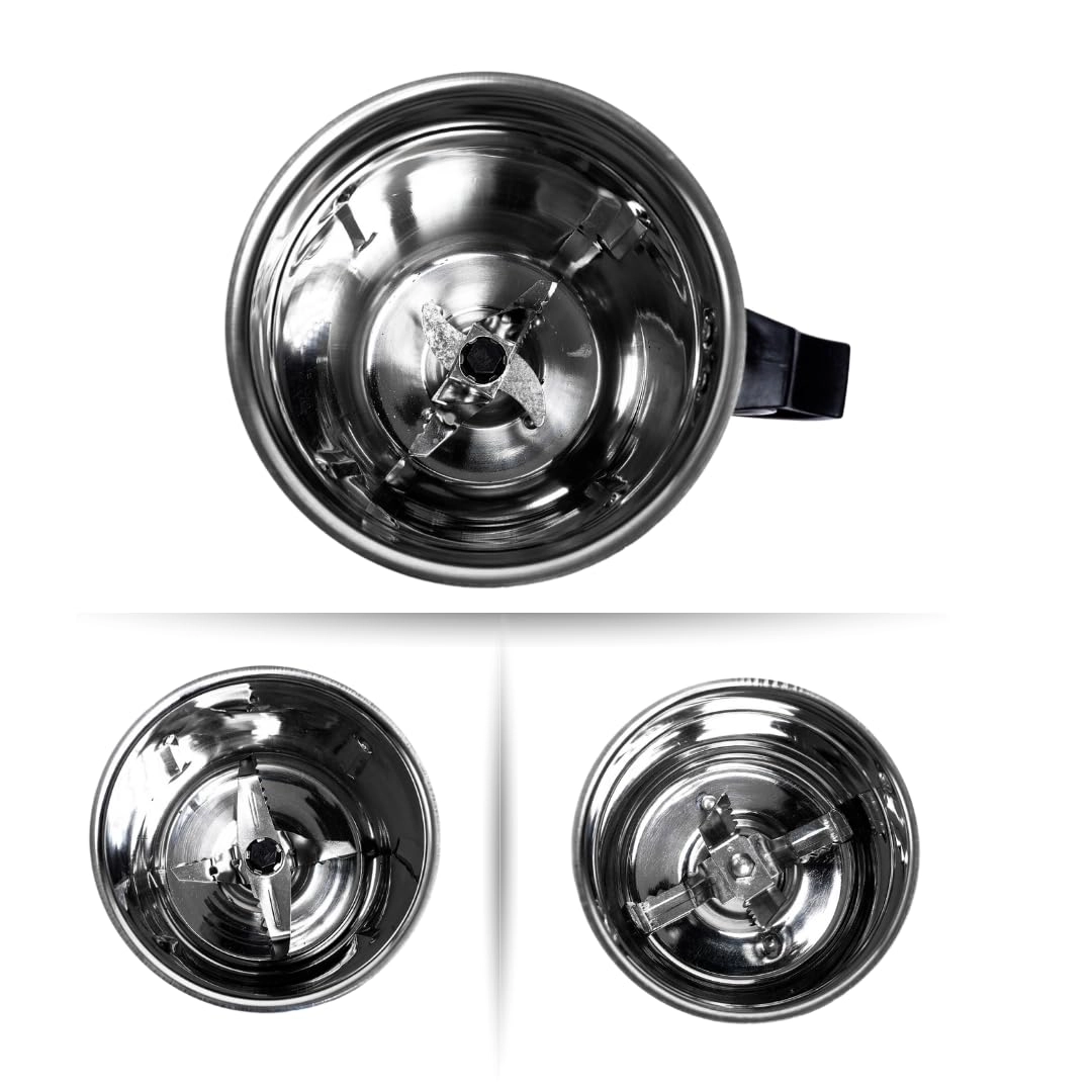 MG Mixer Grinder Jars - 400ml 1000ml 1500ml Pack