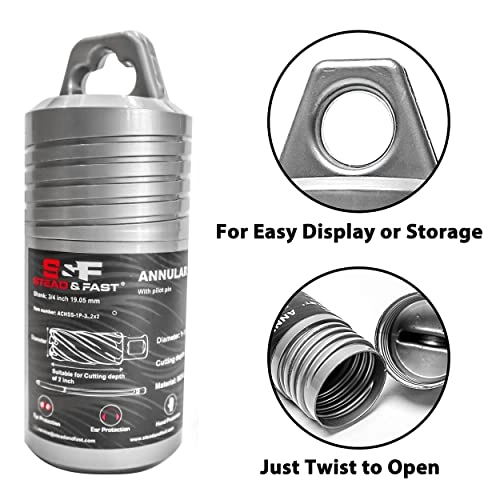 Annular Cutter - High Speed Steel (HSS) 1 1.5 Inches