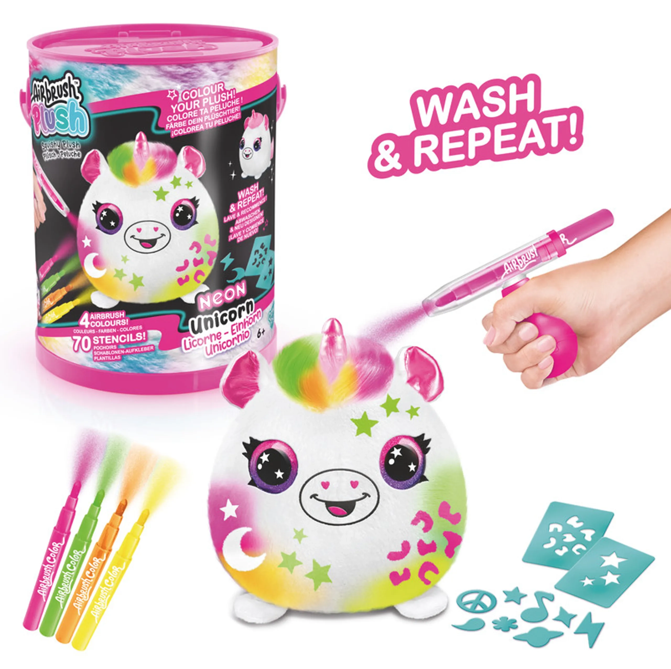Airbrush Plush - 4+ years