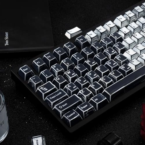 Manga Style PBT Keycaps Set - keyboard