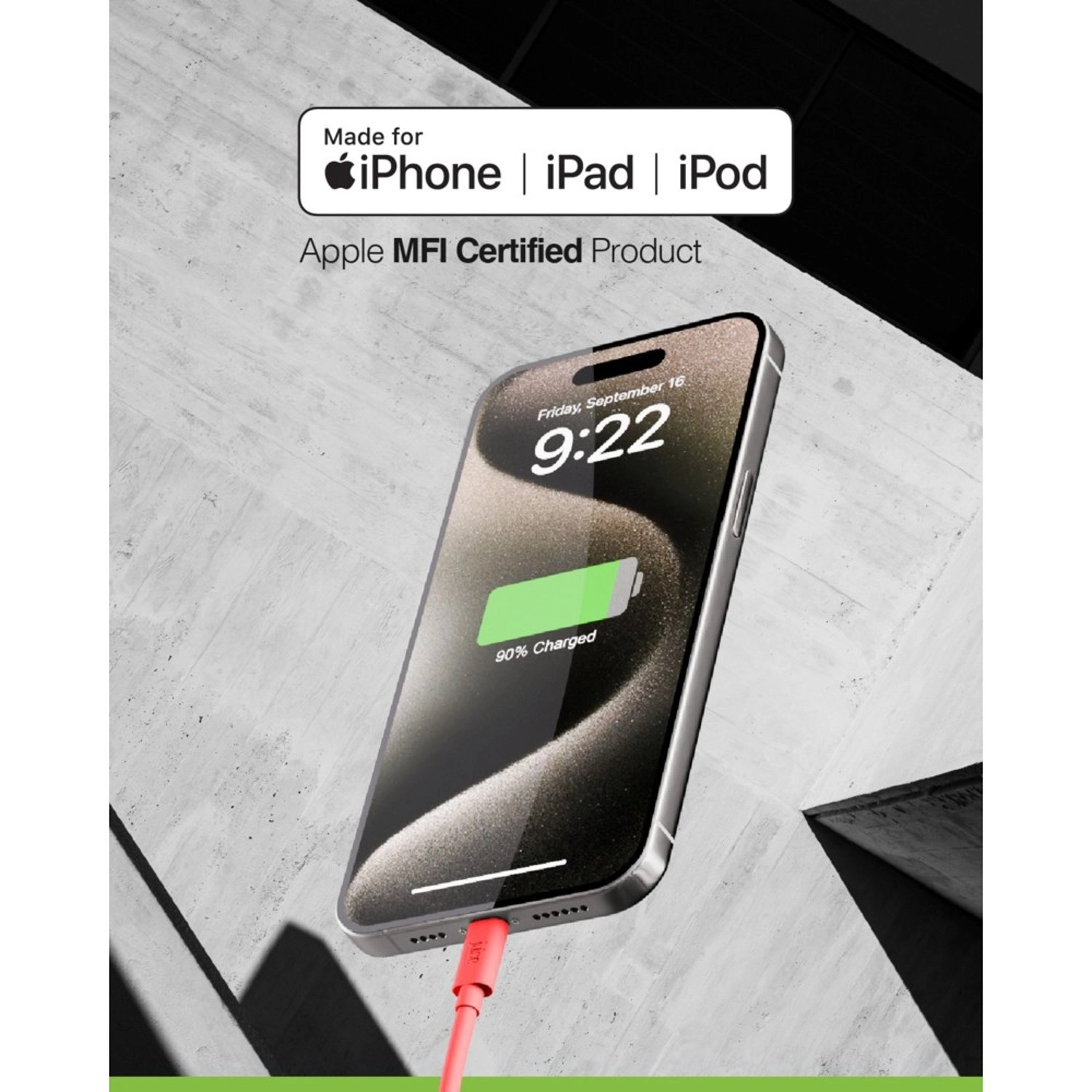 Lightning Cable USB A to Lightning 2m