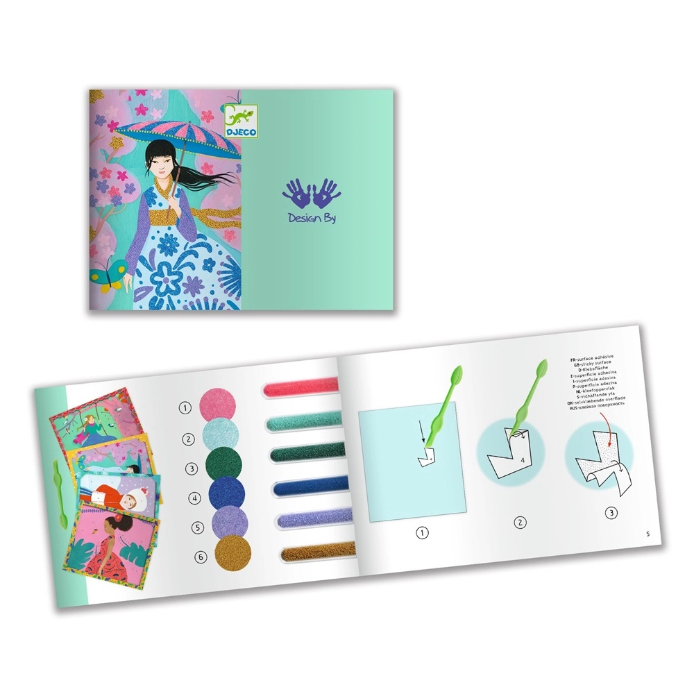 Artistic Beads - 4 Cards 6 Tubes