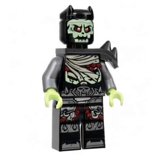 Ninjago Bone Warrior Minifigure - Bone Blade 2 Inches