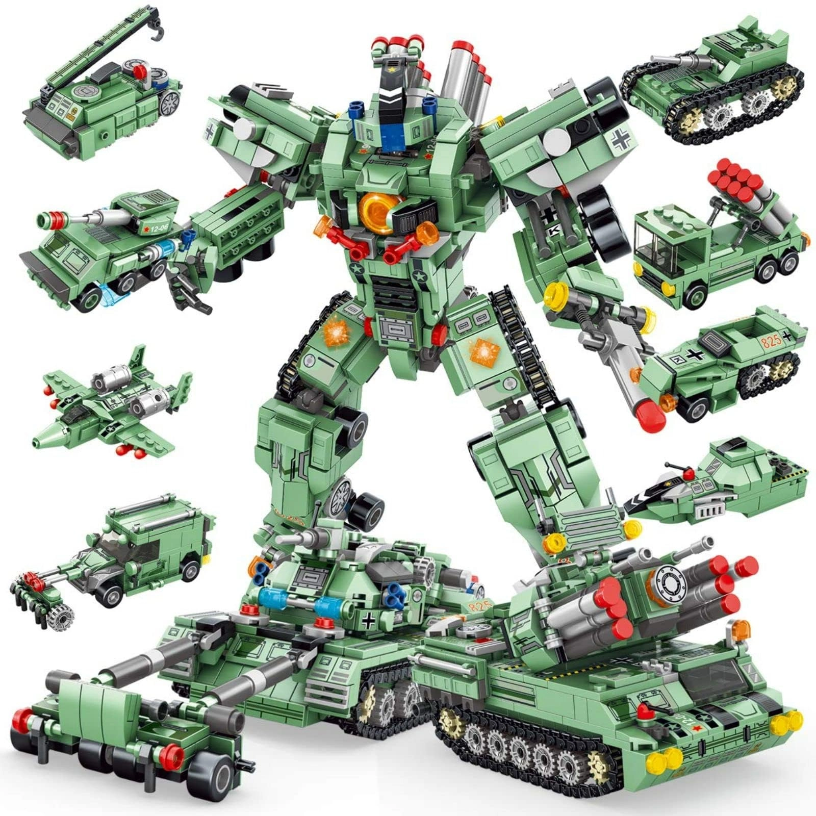 Bolivia's Robot Building Kit - 832pcs