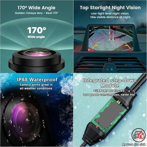 Reversing camera - C-CVBS720P-AHD720P 720P